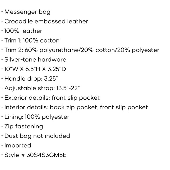 NWT MICHAEL KORS GIGI Santorini Blue SM EW MSRG Embossed HANDBAG - Picture 7 of 9